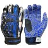 2022 Spiderz HYBRID Batting Gloves: Blue Line -Baseball Equip Shop 2020BlueLine