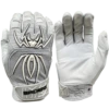 2022 Spiderz ENDITE Batting Gloves: Grey And White -Baseball Equip Shop 22EnditeGrayWhite