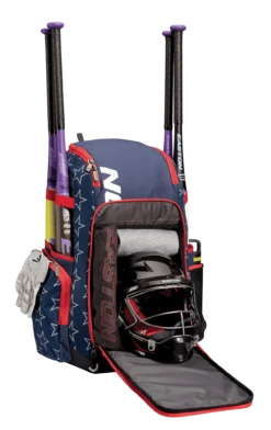 Easton Roadhouse Slowpitch Backpack: EBA004 -Baseball Equip Shop EBA004 SS3