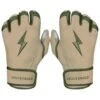 Bruce Bolt Premium Pro Military Series Short Cuff Batting Gloves: Beige 1 Bruce Bolt Premium Pro Military Series Short Cuff Batting Gloves: Beige -Baseball Equip Shop IMG 0885