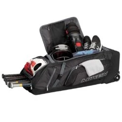 Miken Deluxe Slowpitch Wheeled Roller Bag: MBA005 -Baseball Equip Shop MikenDeluxeSlowpitchWheeledRollerBag MBA005 5