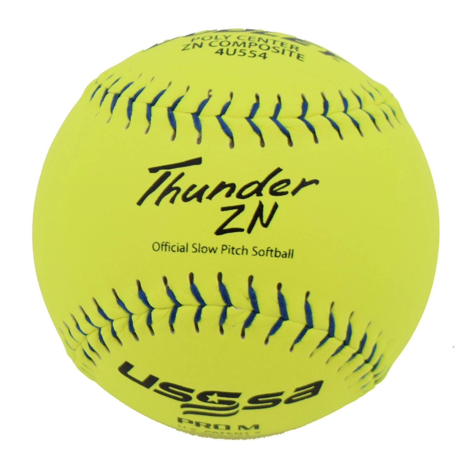Dudley Thunder ZN 12" PRO M USSSA Slowpitch Softballs (DOZEN): 4U554 3 Dudley Thunder ZN 12" PRO M USSSA Slowpitch Softballs (DOZEN): 4U554