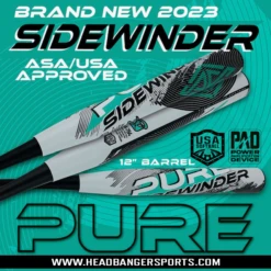 Featured Products -Baseball Equip Shop Pure Sidewinder Slowpitch USA ASA Softball Bat Sidewinder