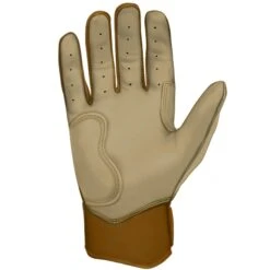 Bruce Bolt PREMIUM PRO Gold Series Batting Gloves: Short Cuff -Baseball Equip Shop SC GLD PALM