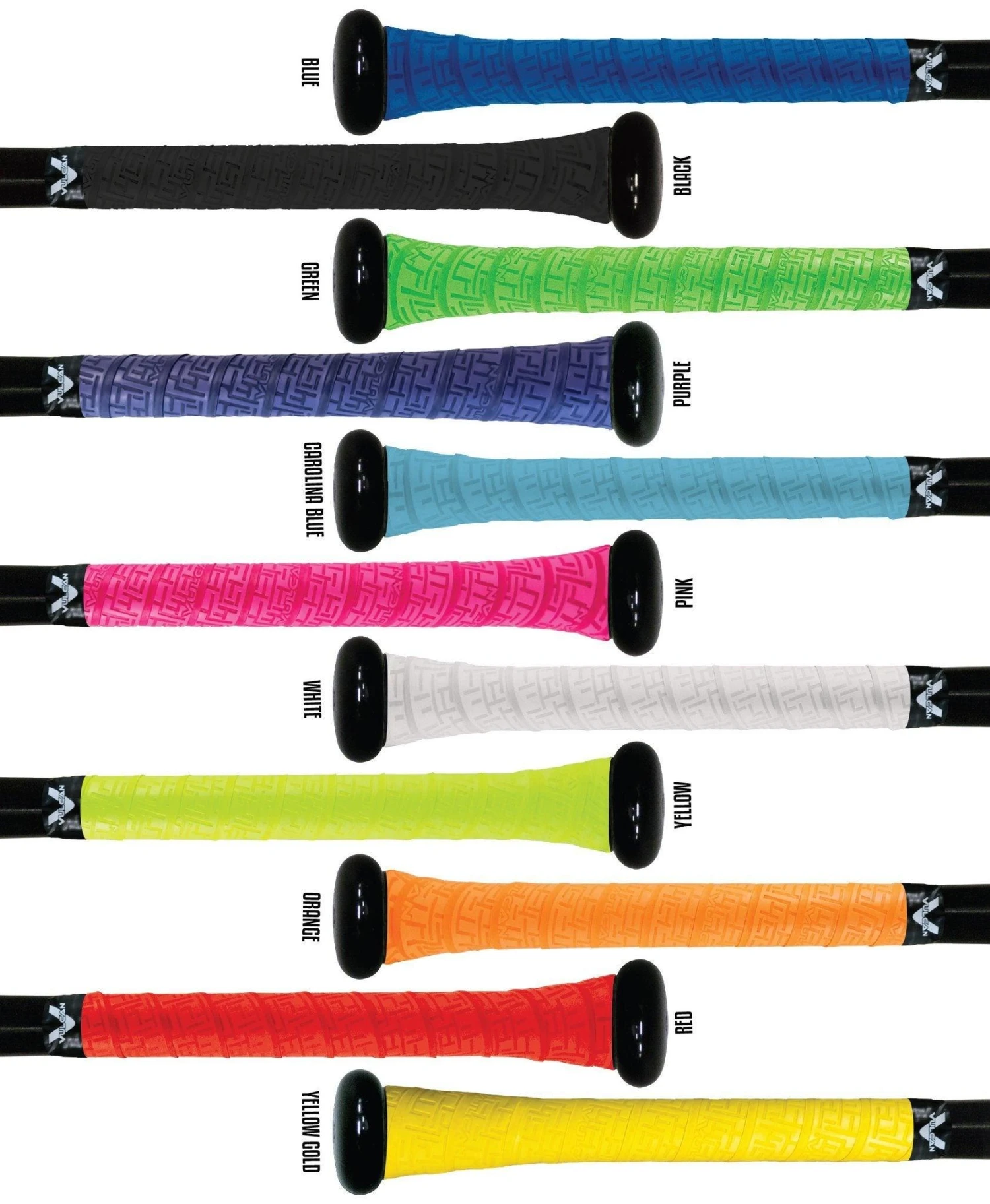 Vulcan Bat Grips: Solid Series 3 Vulcan Bat Grips: Solid Series