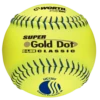 Worth 12" USSSA Super Gold Dot Classic M Softballs (Dozen): UC12SY -Baseball Equip Shop UC12SY