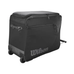 Wilson Coaches Ball Bucket Roller Bag: WB5710701 -Baseball Equip Shop WB5710701 1 Wilson Ball Bucket Bag Black.png.cq5dam.web .1200.1200