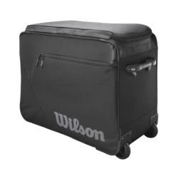 Wilson Coaches Ball Bucket Roller Bag: WB5710701 -Baseball Equip Shop WB5710701 2 Wilson Ball Bucket Bag Black.png.cq5dam.web .1200.1200