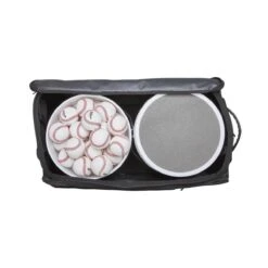 Wilson Coaches Ball Bucket Roller Bag: WB5710701 -Baseball Equip Shop WB5710701 7 Wilson Ball Bucket Bag Black Detail.png.cq5dam.web .1200.1200