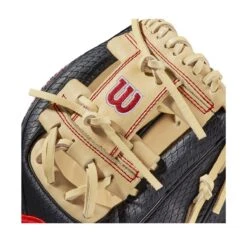 2021 Wilson A2000 PF88SS Pedroia Fit 11.25" Infield Baseball Glove: WTA20RB20PF88SS -Baseball Equip Shop WBW100107 4 A2000 IF PF88SS 1125 BlackSnakeSS Blonde Red.png.cq5dam.web .1200.1200