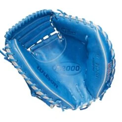 2023 Wilson A2000 Love The Moment CM33 33" Baseball Catcher's Mitt: WBW10084833 -Baseball Equip Shop WBW100848 1 A2000 C LTM CM33 33 AutismSpeaksBlue.png.cq5dam.web .1200.1200
