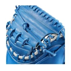 2023 Wilson A2000 Love The Moment CM33 33" Baseball Catcher's Mitt: WBW10084833 -Baseball Equip Shop WBW100848 4 A2000 C LTM CM33 33 AutismSpeaksBlue.png.cq5dam.web .1200.1200