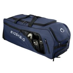 Evoshield Stone Wall Wheeled Bag (Multiple Colors): WTV9400 -Baseball Equip Shop WTV9400NA 6 Evoshield Stonewall Wheeled Bag Catcher Pocket a.png.cq5dam.web .1200.1200
