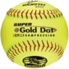 Worth 12" Super Gold Dot WSL Slowpitch Softballs (Dozen): YS44WSLC 2 Worth 12" Super Gold Dot WSL Slowpitch Softballs (Dozen): YS44WSLC -Baseball Equip Shop Worth YS44WSLC 500x500 bf5c8aa0 d4f1 48d7 971e 7e28b63e2c12