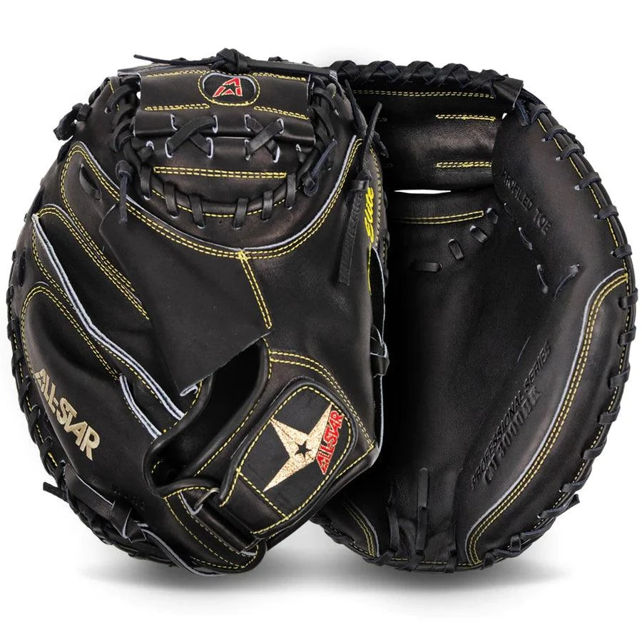 All-Star Pro Elite 35" Baseball Catcher's Mitt: CM3000BK 5 All-Star Pro Elite 35" Baseball Catcher's Mitt: CM3000BK - Image 3